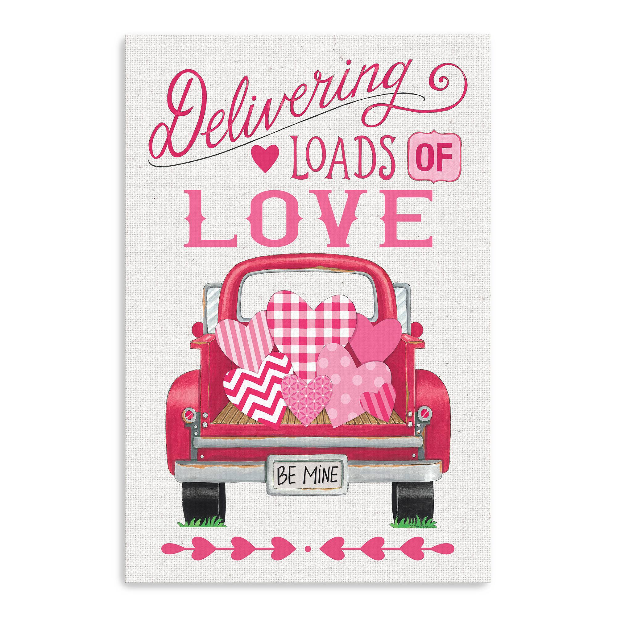 Delivering Loads of Love Canvas Giclée Art